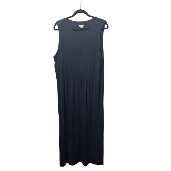 🖤 J.Jill Black Sleeveless Maxi Dress - Picture 1 of 2